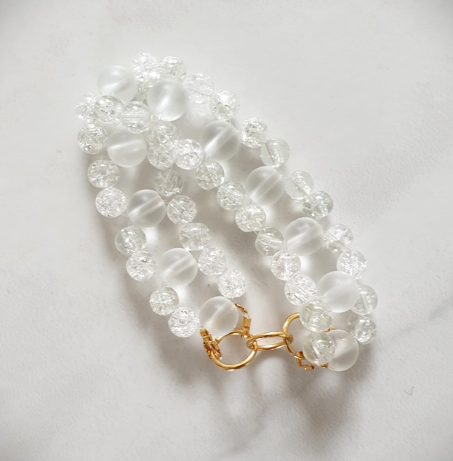 Armband Vitt dubbelspår
