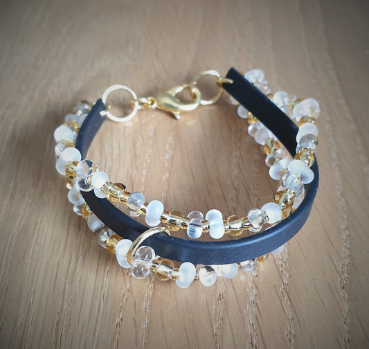 Armband Tre i bredd