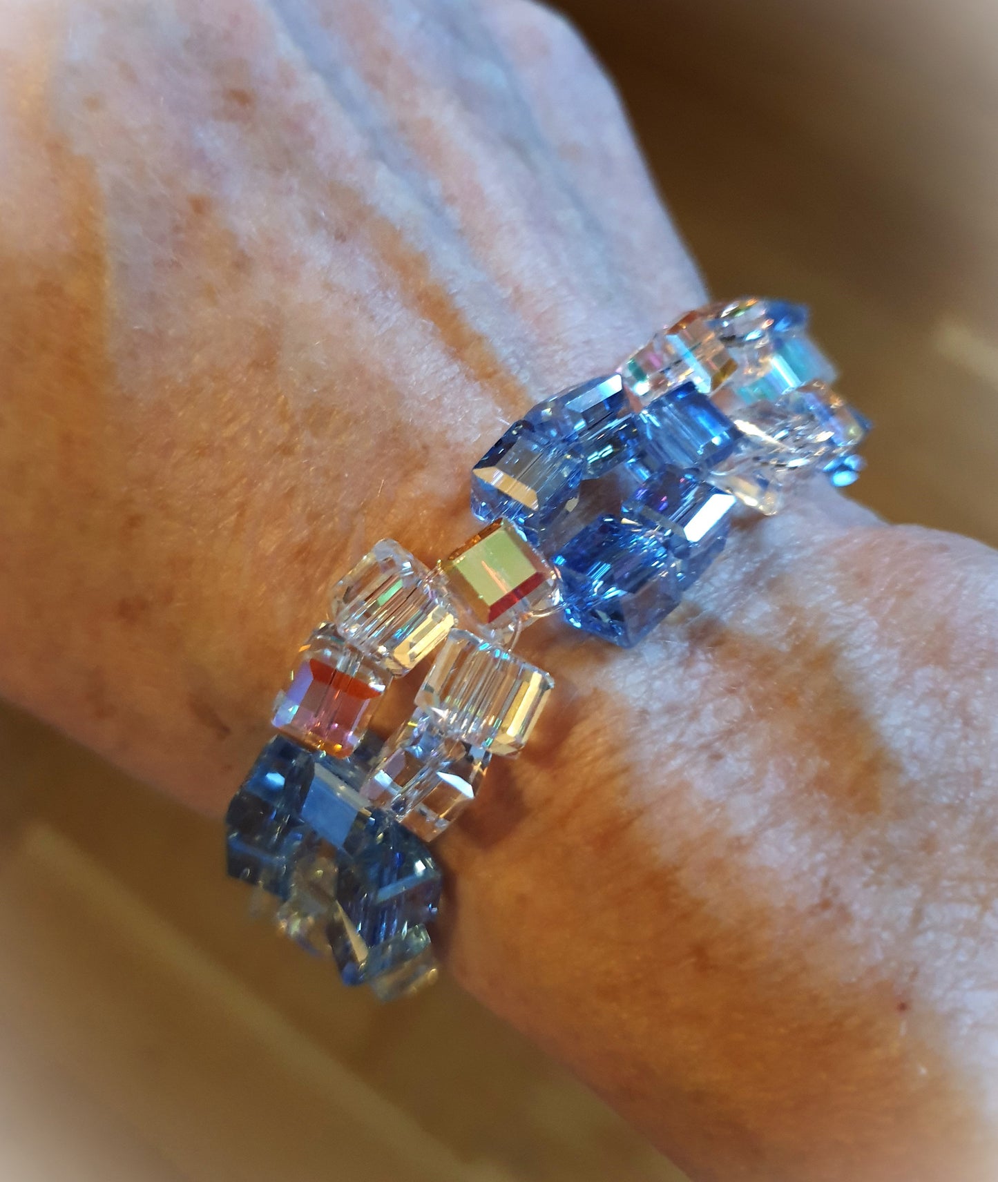 Armband Blue square