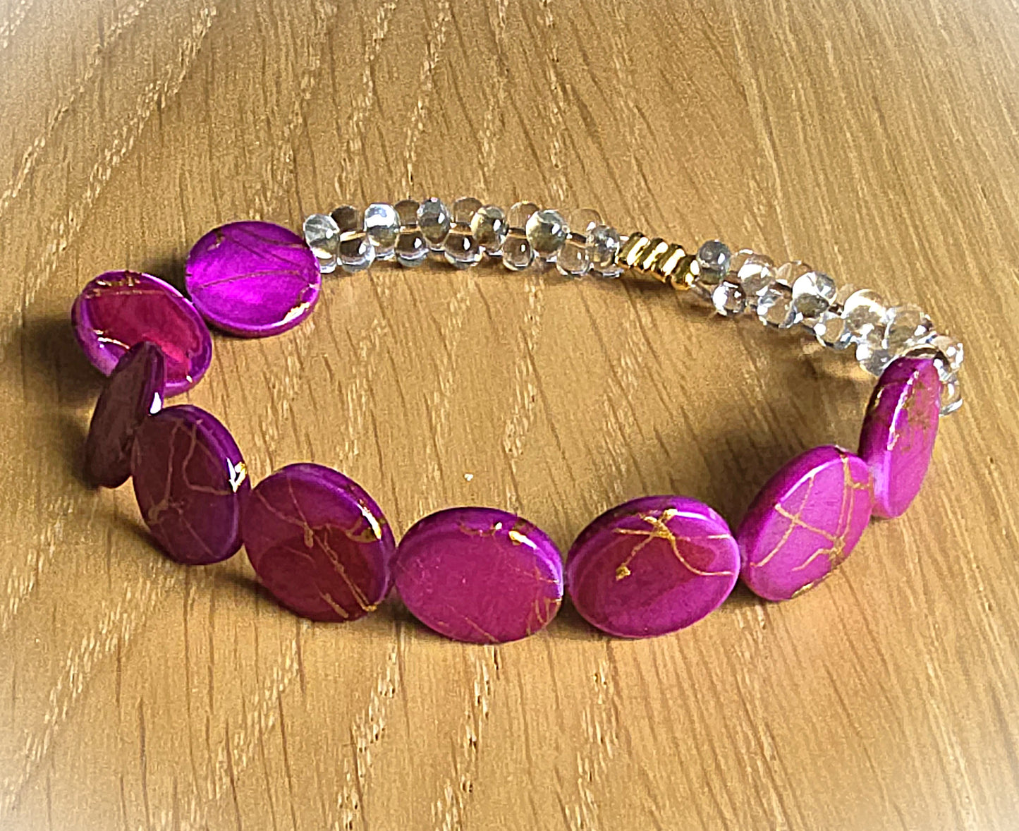 Armband Snäckskalscoin