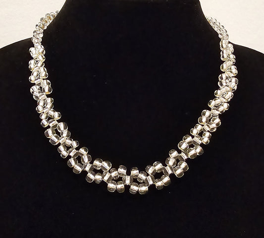 Halsband Glasglitter