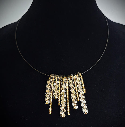 Halsband Rinnande guld
